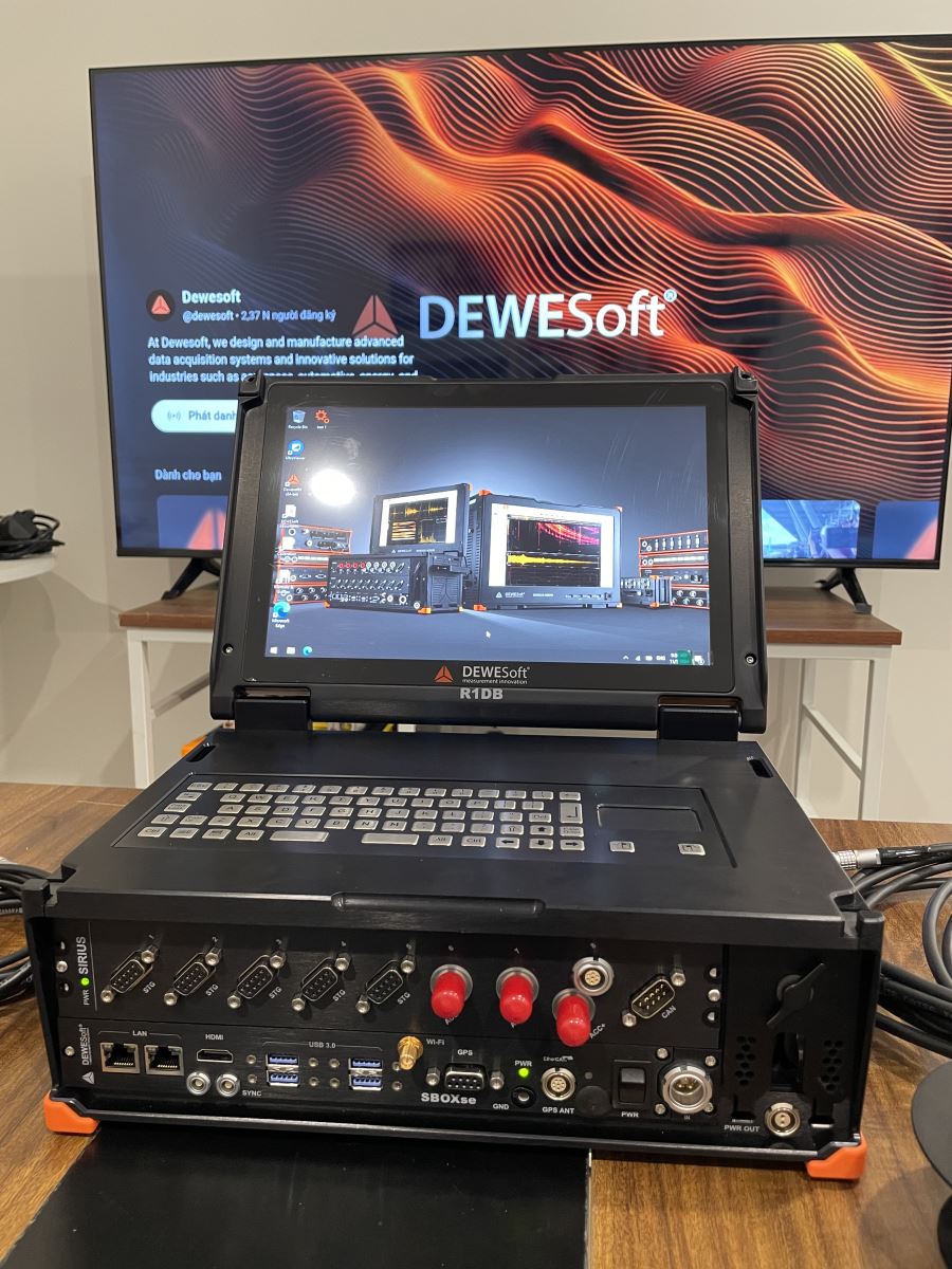 Dewesoft-SIRIUS-R1DB-DAQ-system